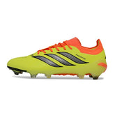 Adidas Predator 26 Elite Yellow and Orange Firm Ground FG Football Boot
