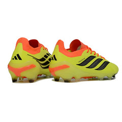Adidas Predator 26 Elite Yellow and Orange Firm Ground FG Football Boot