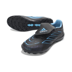 Adidas Predator 26 League Tongue Black and Blue Turf TF Football Boot