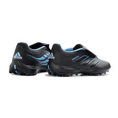 Adidas Predator 26 League Tongue Black and Blue Turf TF Football Boot