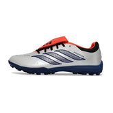 Adidas Predator 26 League Tongue Gray and Blue Turf TF Football Boot