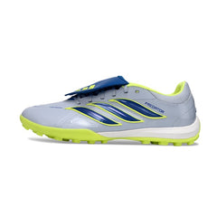 Adidas Predator 26 League Tongue Gray and Green Turf TF Football Boot