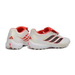 Adidas Predator 26 League Tongue White and Red Turf TF Football Boot