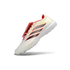Adidas Predator 26 League Tongue White and Red Turf TF Football Boot