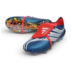 Adidas Predator 27 Elite Tongue Blue and White Firm Ground FG Football Boot