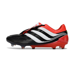 Adidas Predator Precision.1 Black and Red Firm Ground FG Football Boot