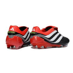 Adidas Predator Precision.1 Black and Red Firm Ground FG Football Boot