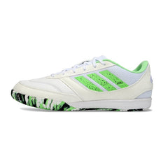 Adidas Top Sala II White and Green Indoor IC Football Boot