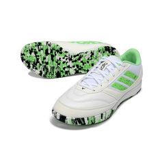 Adidas Top Sala II White and Green Indoor IC Football Boot