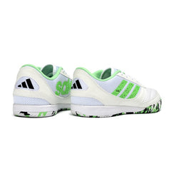 Adidas Top Sala II White and Green Indoor IC Football Boot