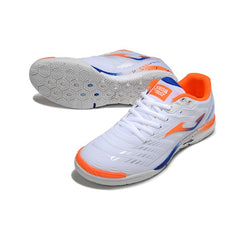 Joma Regate Rebound White Orange and Blue Indoor IC Football Boot