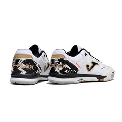 Joma Top Flex Rebound White and Black Indoor IC Football Boot