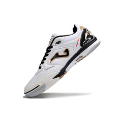 Joma Top Flex Rebound White and Black Indoor IC Football Boot
