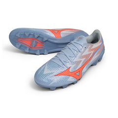 Mizuno Alpha III Elite Blue and Orange Firm Ground FG Football Boot