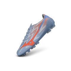 Mizuno Alpha III Elite Blue and Orange Firm Ground FG Football Boot