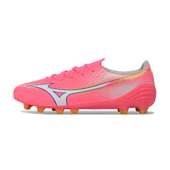 Mizuno Alpha III Elite Pink Firm Ground FG Football Boot
