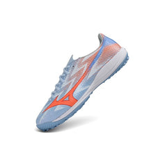 Mizuno Alpha III Elite White and Blue Turf TF Football Boot