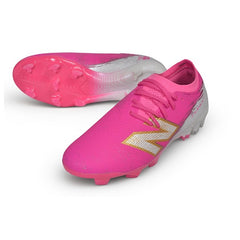 New Balance Furon Team V9 Pink Firm Ground FG Football Boot