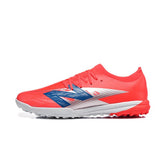New Balance Furon V8 Elite Pink and Silver Turf TF Football Boot