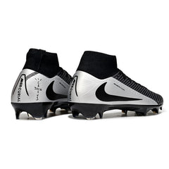 Nike Air Zoom Mercurial Superfly 10 Elite Black and Silver Firm Ground FG Football Boot