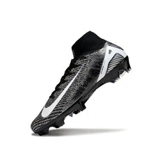 Nike Air Zoom Mercurial Superfly 10 Elite Black and White Firm Ground FG Football Boot