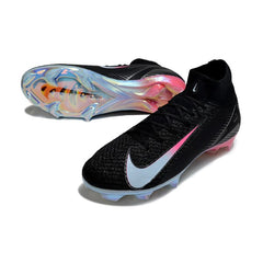 Nike Air Zoom Mercurial Superfly 10 Elite Black Blue and Pink Firm Ground FG Football Boot