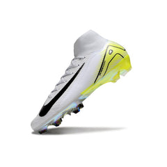 Nike Air Zoom Mercurial Superfly 10 Elite White and Light Green Firm Ground FG Football Boot