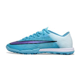 Nike Air Zoom Mercurial Superfly 11 Elite Blue and White Turf TF Kids Football Boot
