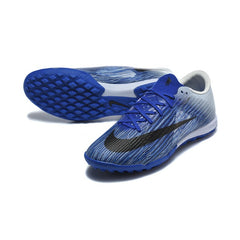 Nike Air Zoom Mercurial Superfly 11 Elite Dark Blue and White Turf TF Kids Football Boot