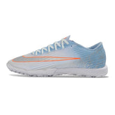 Nike Air Zoom Mercurial Superfly 11 Elite Light Blue and White Turf TF Kids Football Boot