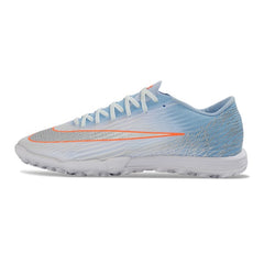 Nike Air Zoom Mercurial Superfly 11 Elite Light Blue and White Turf TF Kids Football Boot