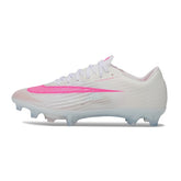 Nike Air Zoom Mercurial Superfly 11 Elite White and Pink Firm Ground FG Kids Football Boot