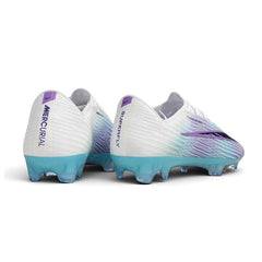 Nike Air Zoom Mercurial Superfly 11 Elite White, Purple and Blue Firm Ground FG Football Boot