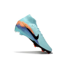 Nike Air Zoom Mercurial Superfly 9 Elite Light Blue Kids Firm Ground FG Football Boot
