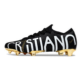 Nike Air Zoom Mercurial Vapor 12 Elite Black Cristiano Pack Firm Ground FG Football Boot