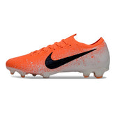 Nike Air Zoom Mercurial Vapor 12 Elite Orange and White Firm Ground FG Football Boot
