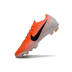 Nike Air Zoom Mercurial Vapor 12 Elite Orange and White Firm Ground FG Football Boot
