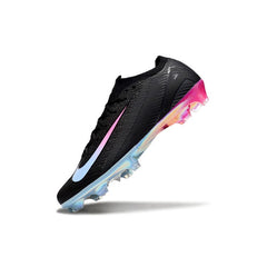 Nike Air Zoom Mercurial Vapor 16 Elite Black Light Blue and Pink Firm Ground FG Football Boot