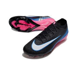 Nike Air Zoom Mercurial Vapor 16 Elite Black Pink and Blue Firm Ground FG Football Boot