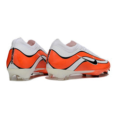 Nike Air Zoom Mercurial Vapor 16 Elite Gray and Orange Firm Ground FG Football Boot