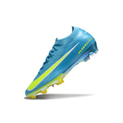 Nike Air Zoom Mercurial Vapor 16 Elite Light Blue and Yellow Firm Ground FG Football Boot