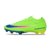 Nike Air Zoom Mercurial Vapor 16 Elite Light Green and Blue Firm Ground FG Football Boot