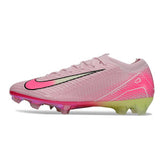 Nike Air Zoom Mercurial Vapor 16 Elite Light Pink and Green Firm Ground FG Football Boot