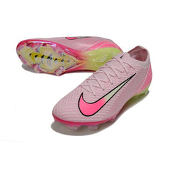 Nike Air Zoom Mercurial Vapor 16 Elite Light Pink and Green Firm Ground FG Football Boot