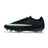 Nike Air Zoom Mercurial Vapor 17 Atomknit Elite Black and Green Firm Ground FG Football Boot