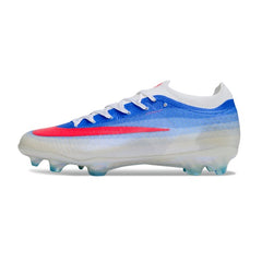 Nike Air Zoom Mercurial Vapor 17 Atomknit Elite Blue and White Firm Ground FG Football Boot