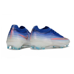 Nike Air Zoom Mercurial Vapor 17 Atomknit Elite Blue and White Firm Ground FG Football Boot