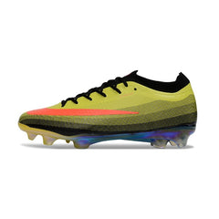 Nike Air Zoom Mercurial Vapor 17 Atomknit Elite Yellow and Black Firm Ground FG Football Boot