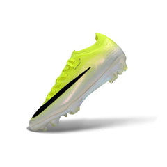 Nike Air Zoom Mercurial Vapor 17 Atomknit Elite Yellow, Black and White Firm Ground FG Football Boot