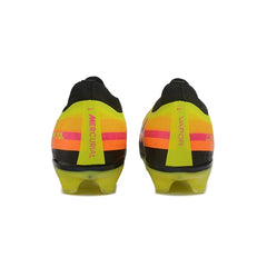 Nike Air Zoom Mercurial Vapor 17 Elite Black and Yellow Firm Ground FG Kids Football Boot
